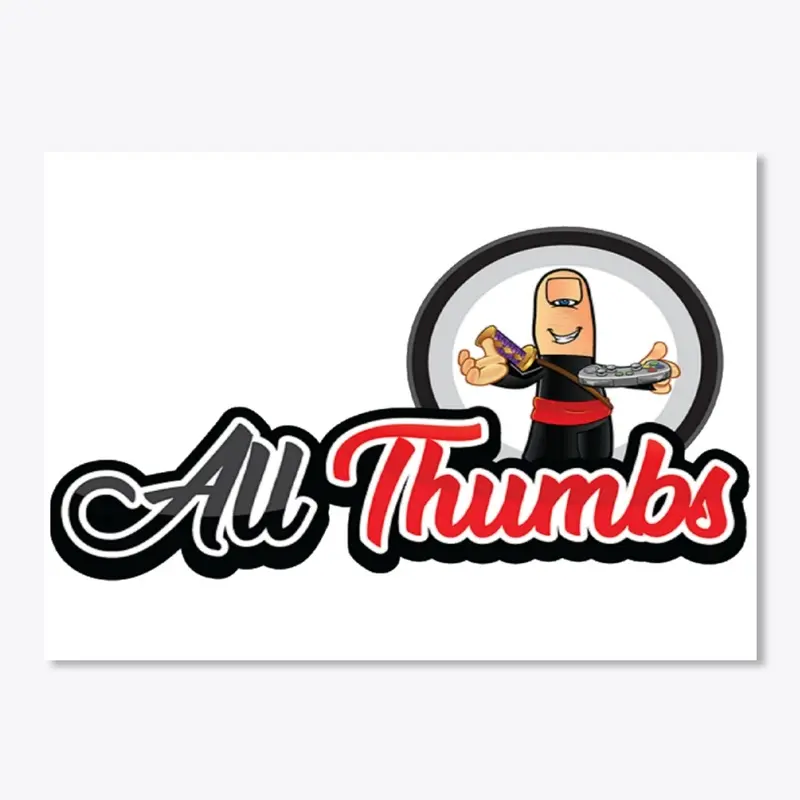 All Thumbs Video Game Lounge Apparel